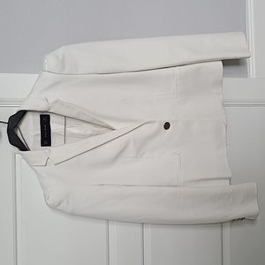 Zara white blazer